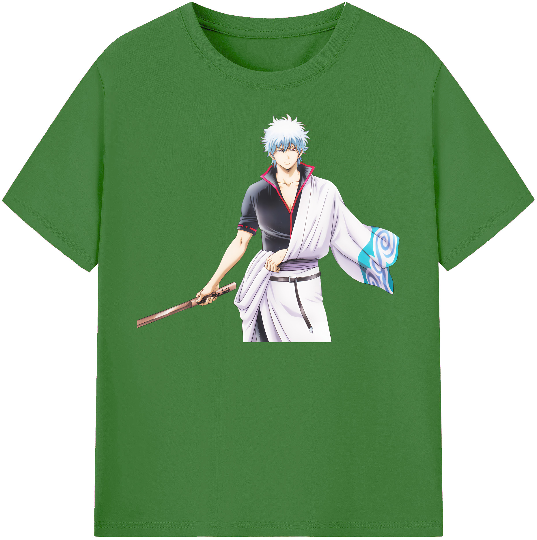 （画像用） ぎんたま 坂田銀時（さかたぎんとき） 神楽 志村新八（しむら しんぱち） GINTAMA Sakata Gintoki Kagura Shimura Shinpachi レディースカジュアルプリントTシャツ（綿100％）